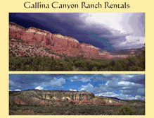 Tablet Screenshot of gallinacanyonranch.com